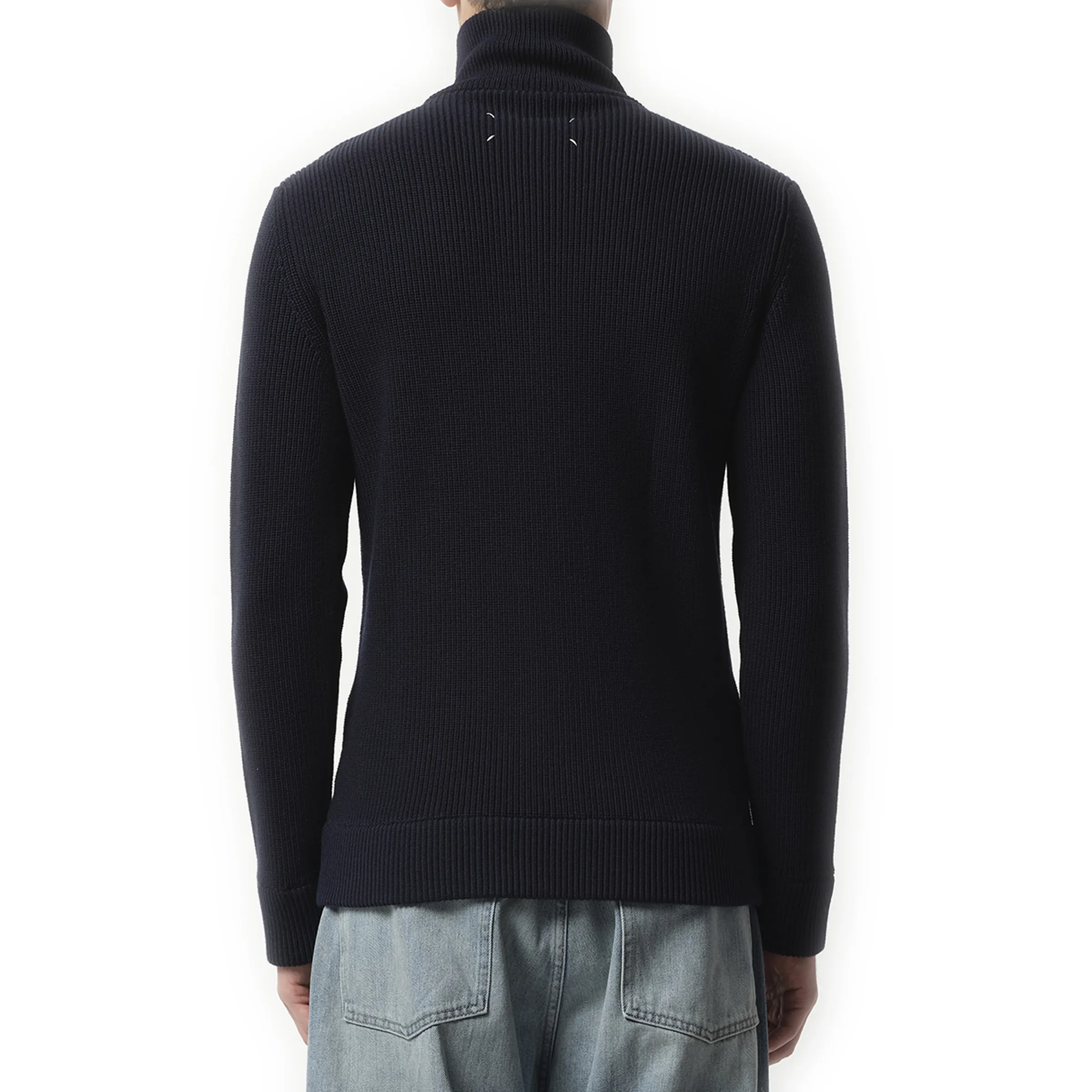 Worn Ribs Sweater in Black sold by MARAIS product image thumbnail 5