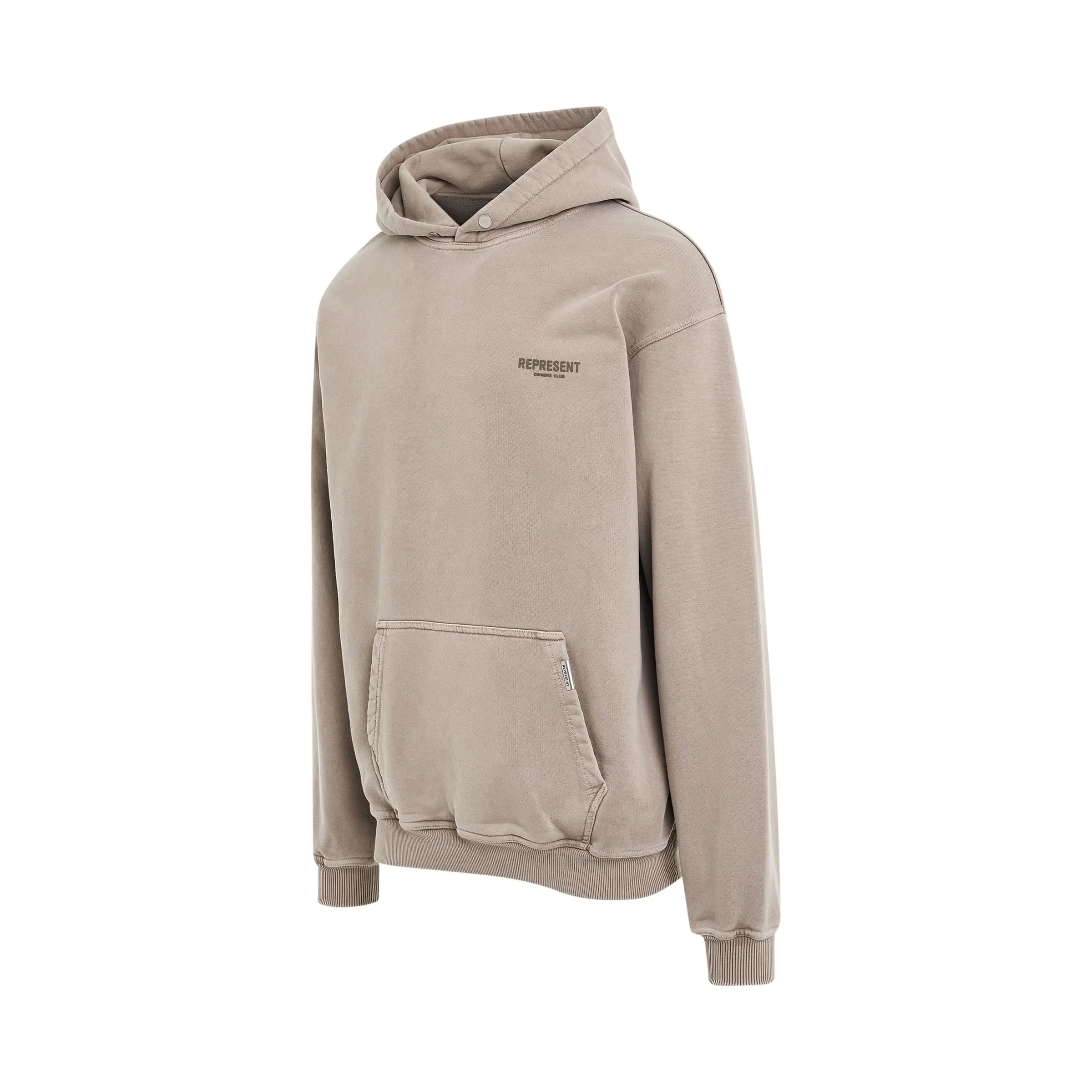 Represent Owners Club Hoodie in Mushroom sold by MARAIS product image thumbnail 2