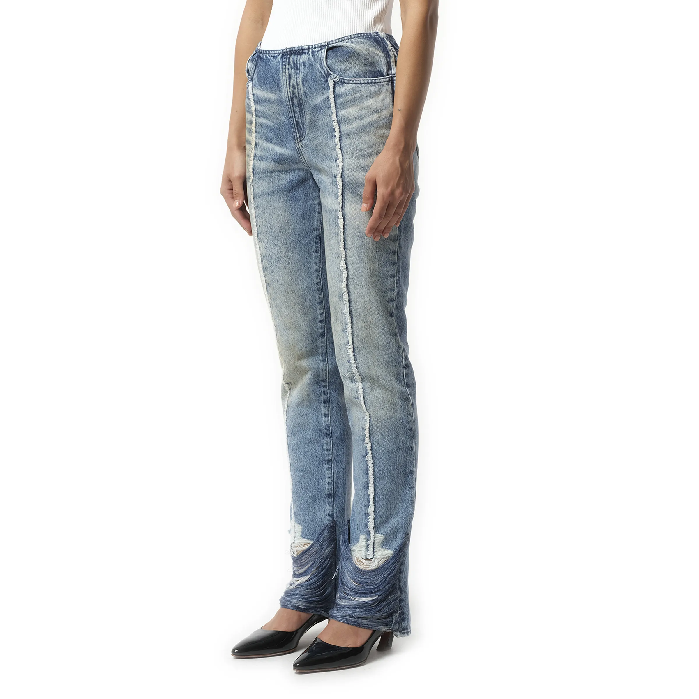 D-Ginna Jeans in Blue sold by MARAIS product image thumbnail 5