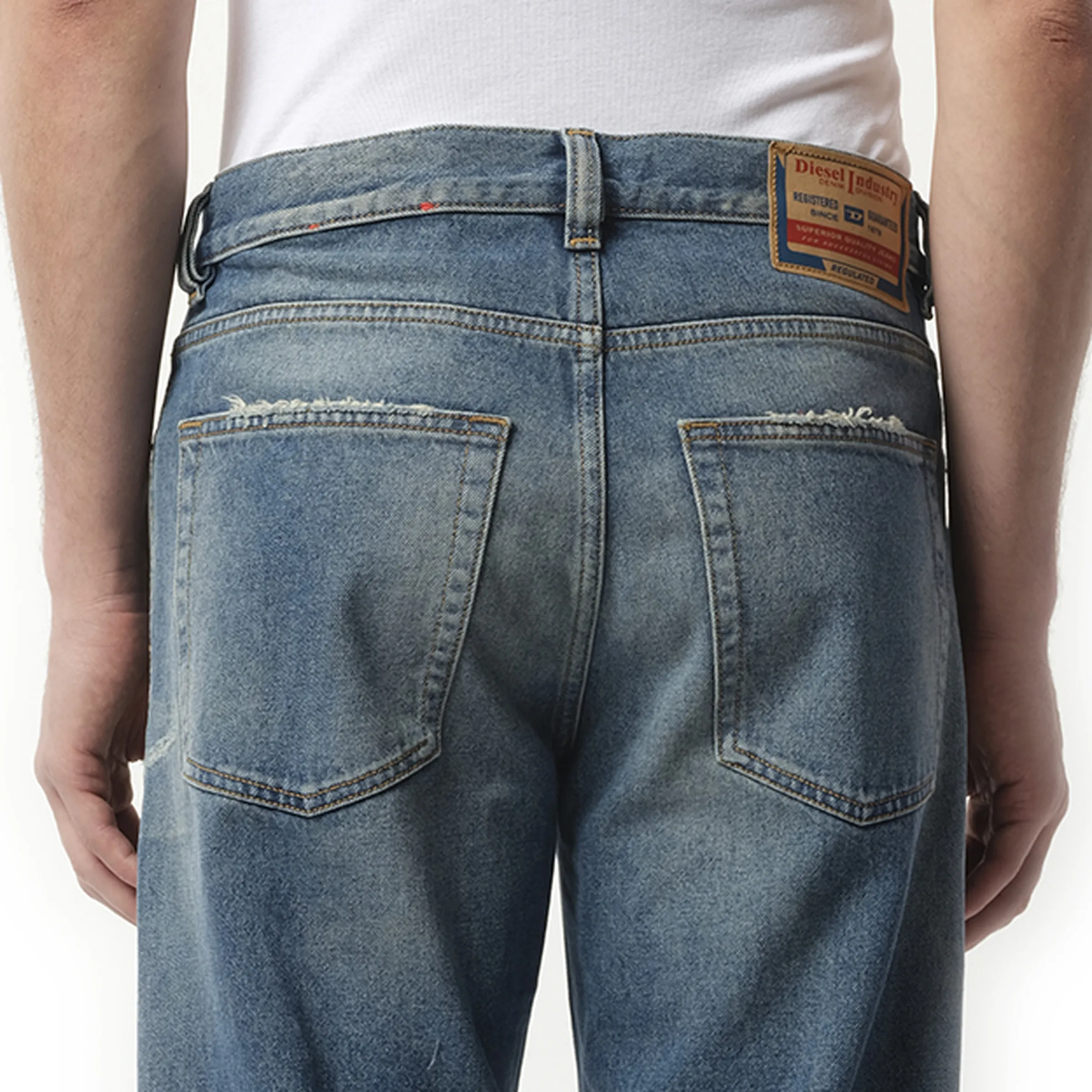 2010 D-Macs Jeans in Washed Blue sold by MARAIS product image thumbnail 3