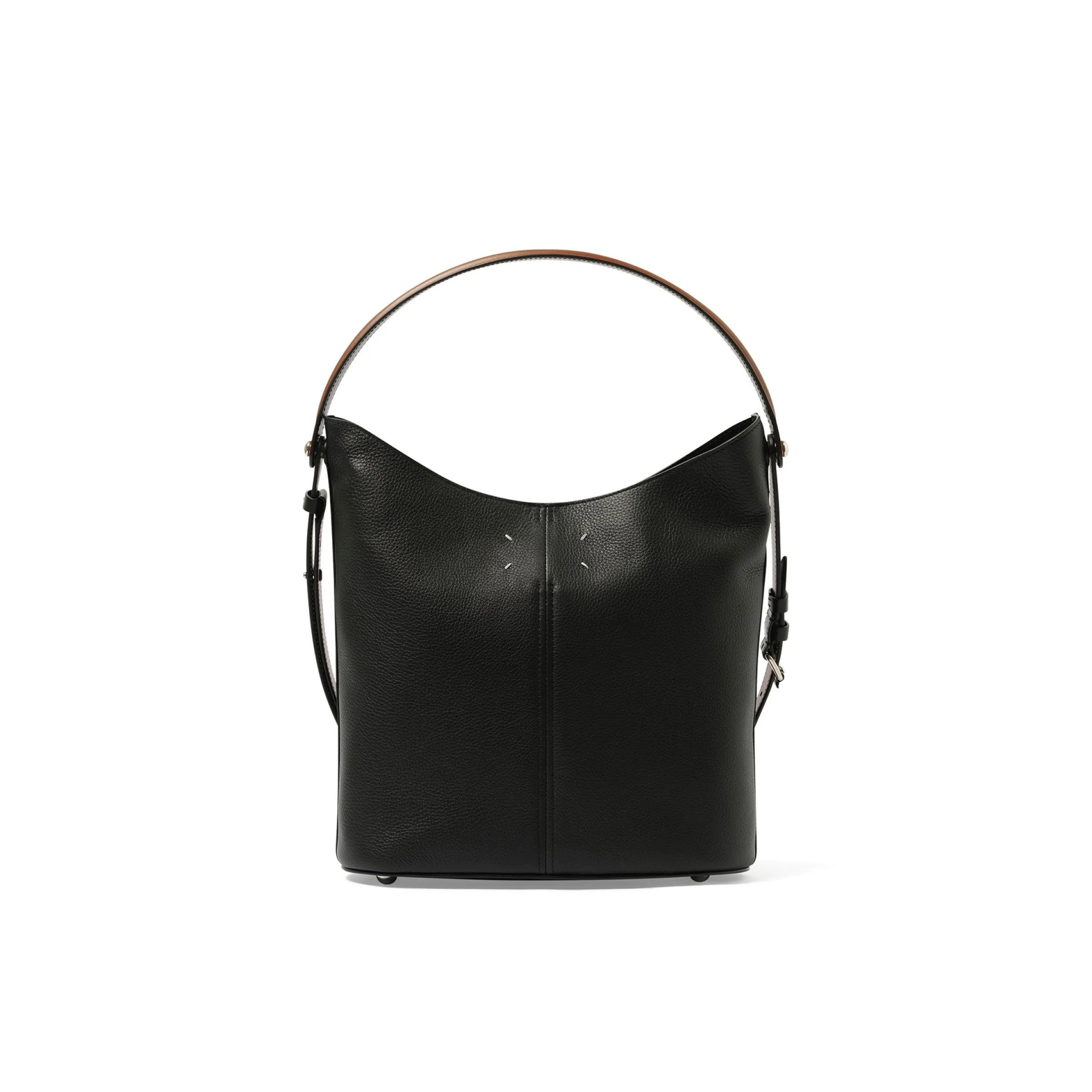Dress-Age Hobo Bag in Black/Chestnut sold by MARAIS