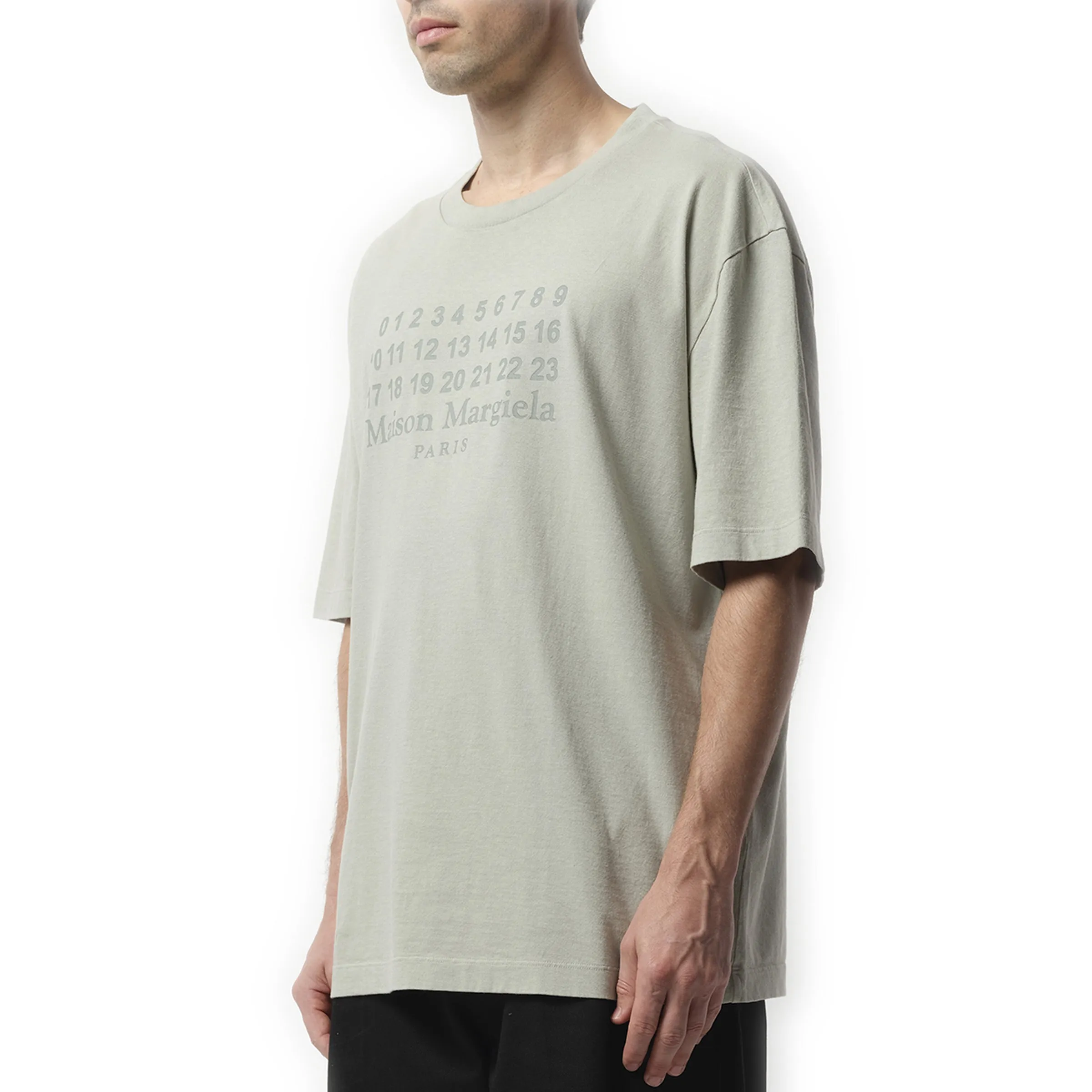 Number Logo T-Shirt in Grey sold by MARAIS product image thumbnail 5