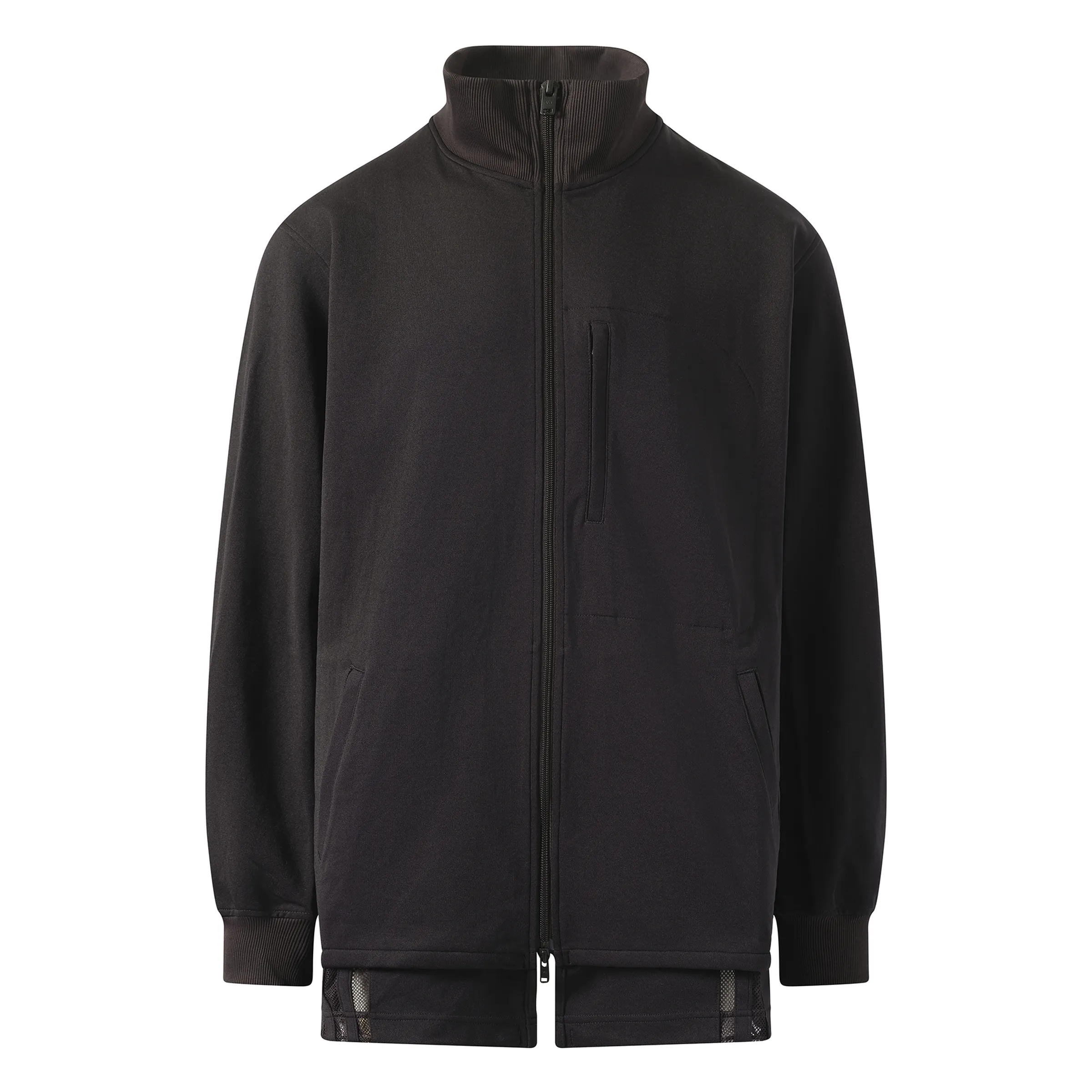 3 Stripe Relax Track Top in Black sold by MARAIS product image thumbnail 2