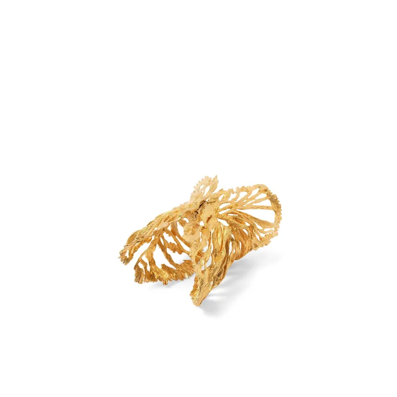 AMQ - Fish Bracelet In Gold sold by MARAIS
