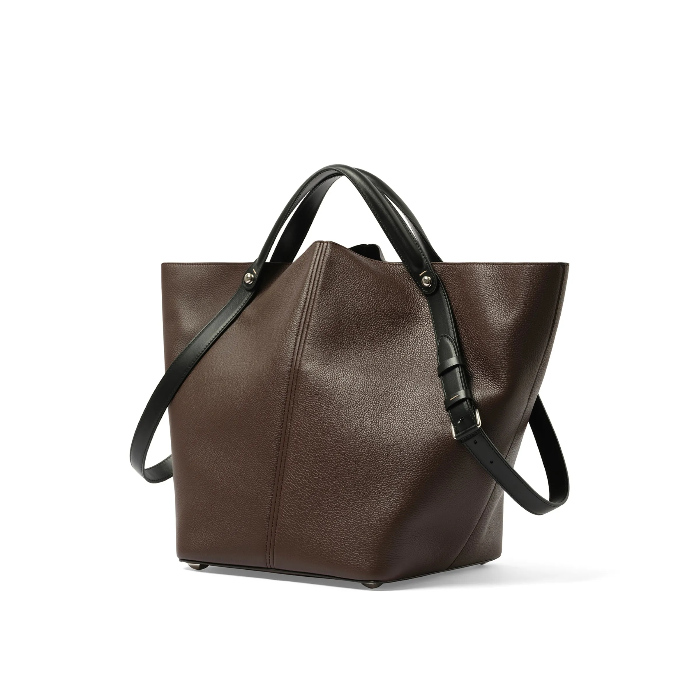 Dress-Age Large Bag in Walnut/Black sold by MARAIS product image thumbnail 2