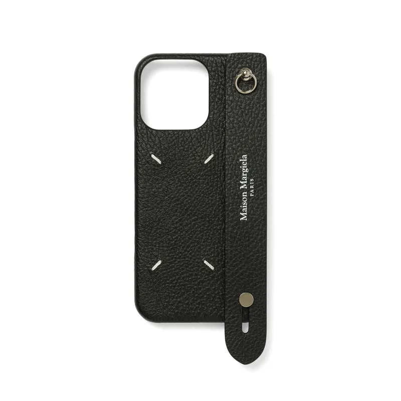 Phone Cover (I Phone 16 Pro Max) in Black made by Maison Margiela