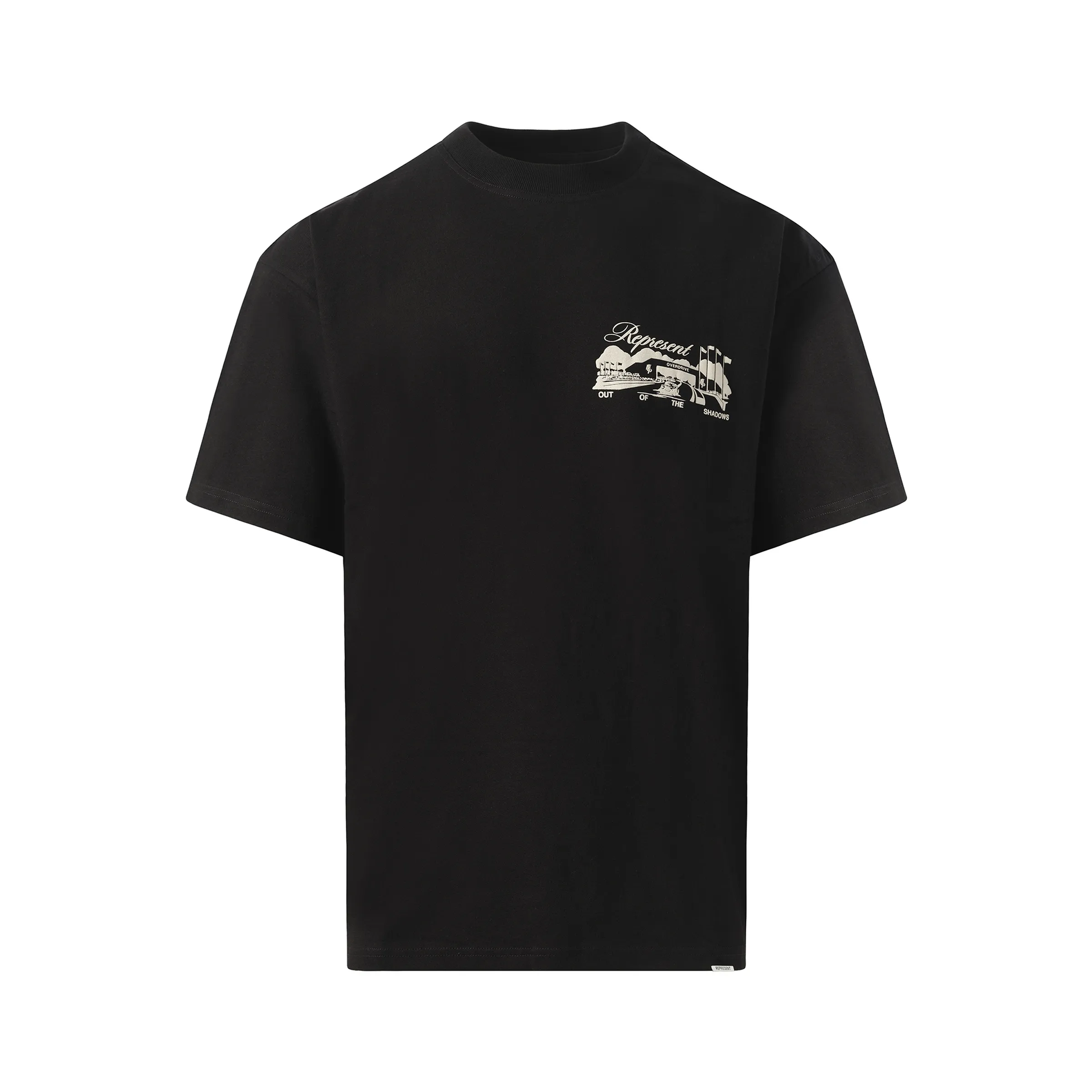 Race Way T-Shirt in Jet Black sold by MARAIS product image thumbnail 2