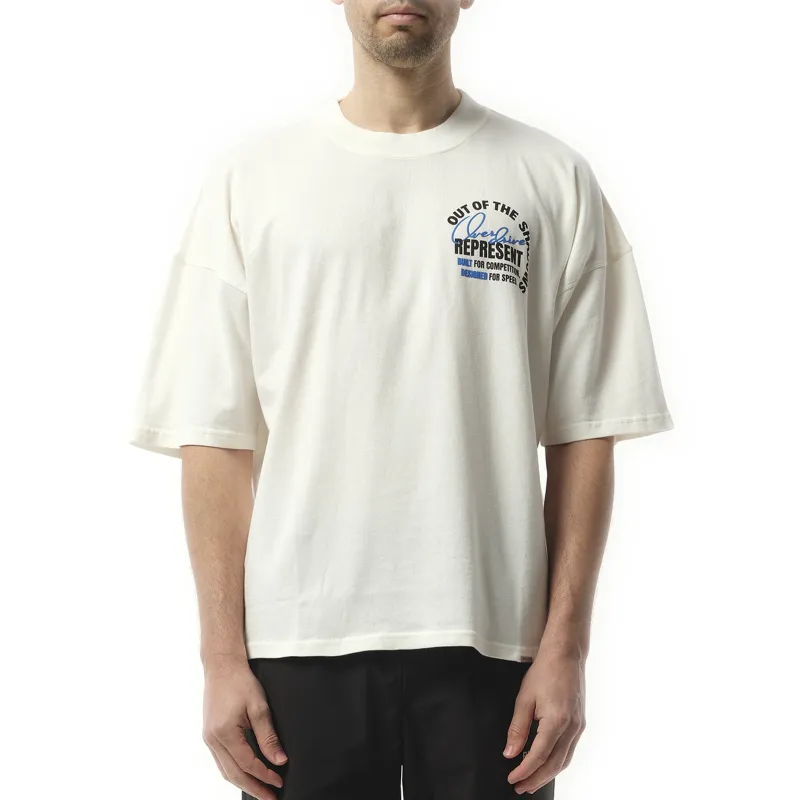 Out of The Shadows T-Shirt in Flat White made by Represent