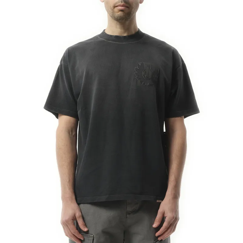 Represent X Belstaff Outline Pheonix T-Shirt in Shadow made by Represent
