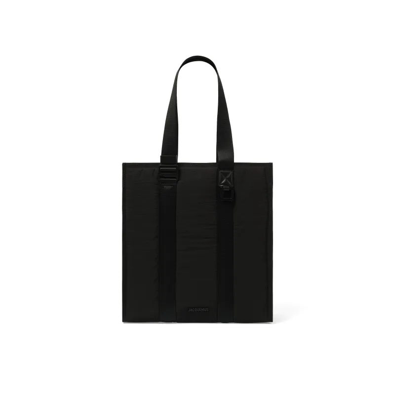 Le Cabas Cuerda Tote Bag in Black sold by MARAIS