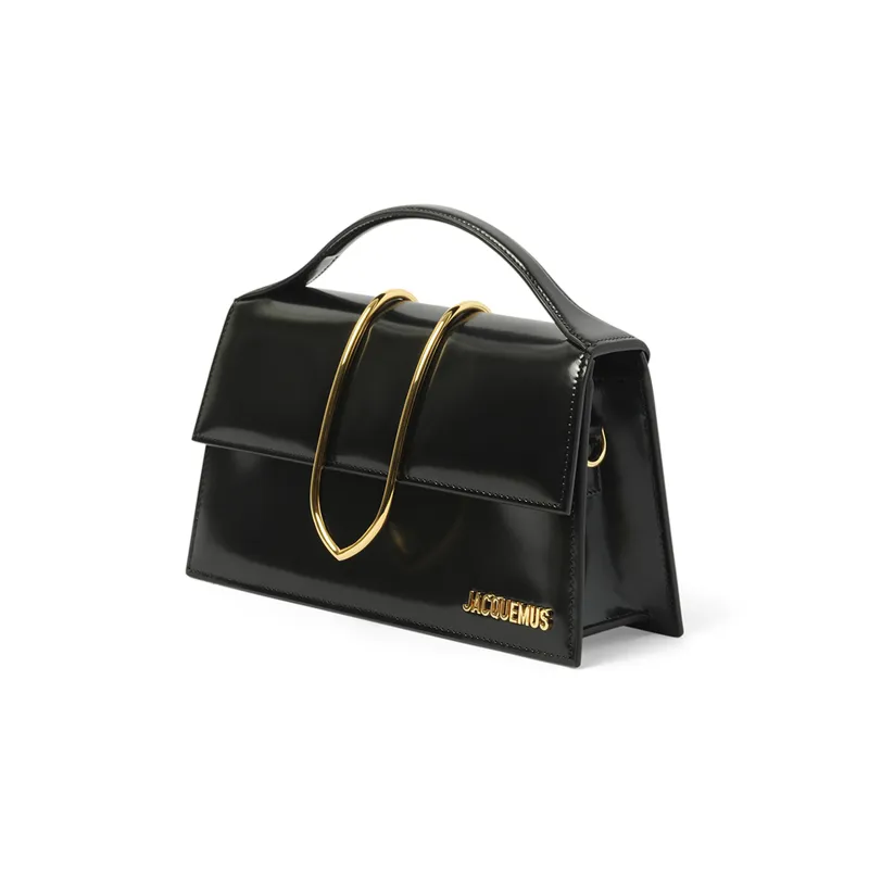 Le Grand Bambino Metal Clasp in Black sold by MARAIS