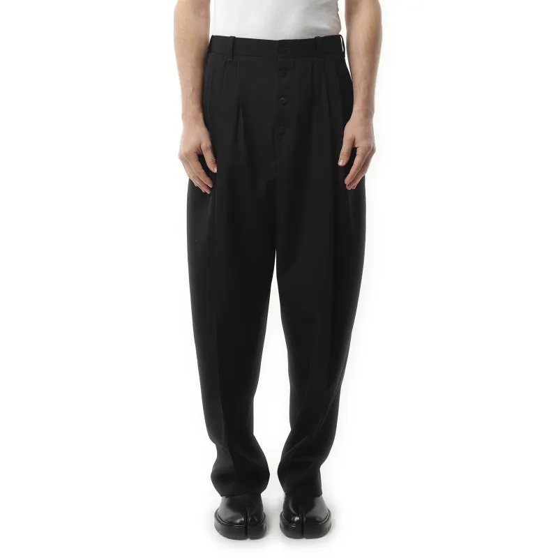 Le Pantalon Fernando in Black sold by MARAIS