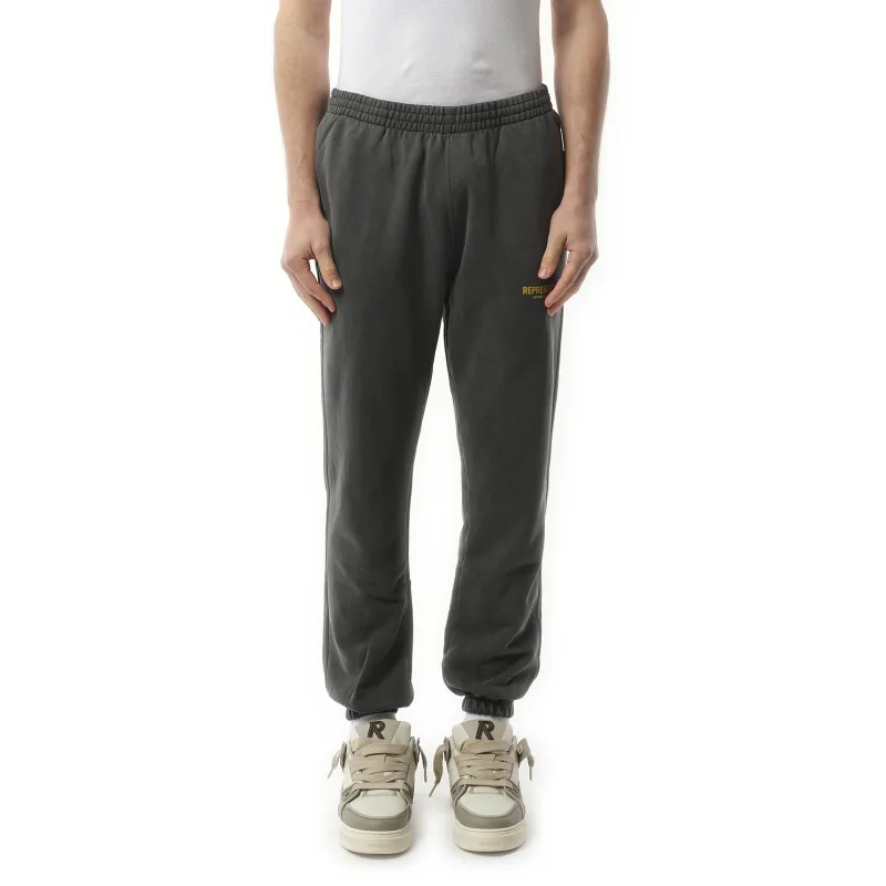 Represent Owners Club Sweatpant in Vintage Grey/Yellow sold by MARAIS