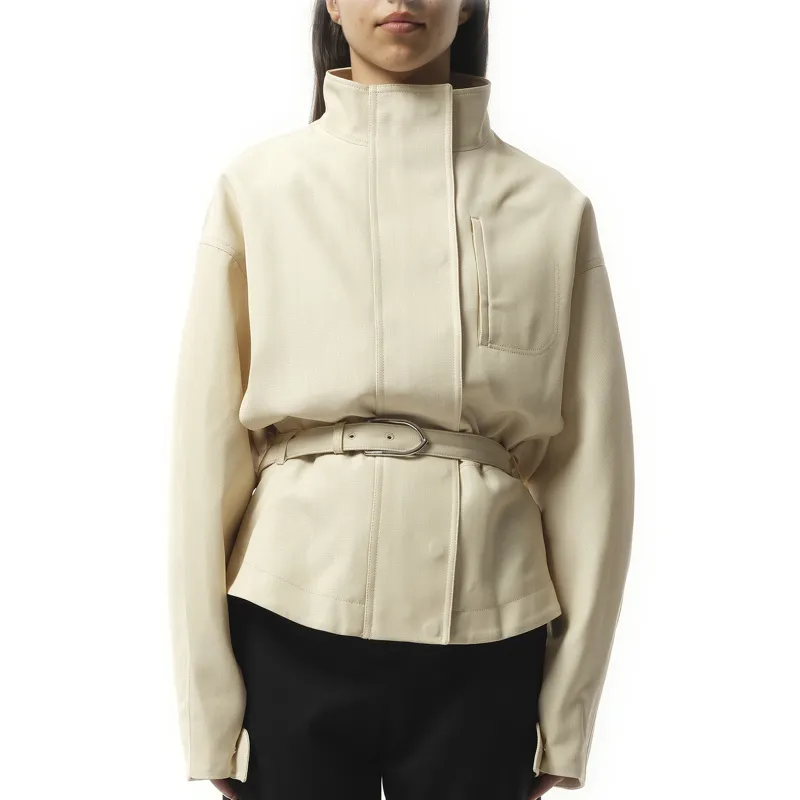 La Veste Ciro in Light Beige sold by MARAIS