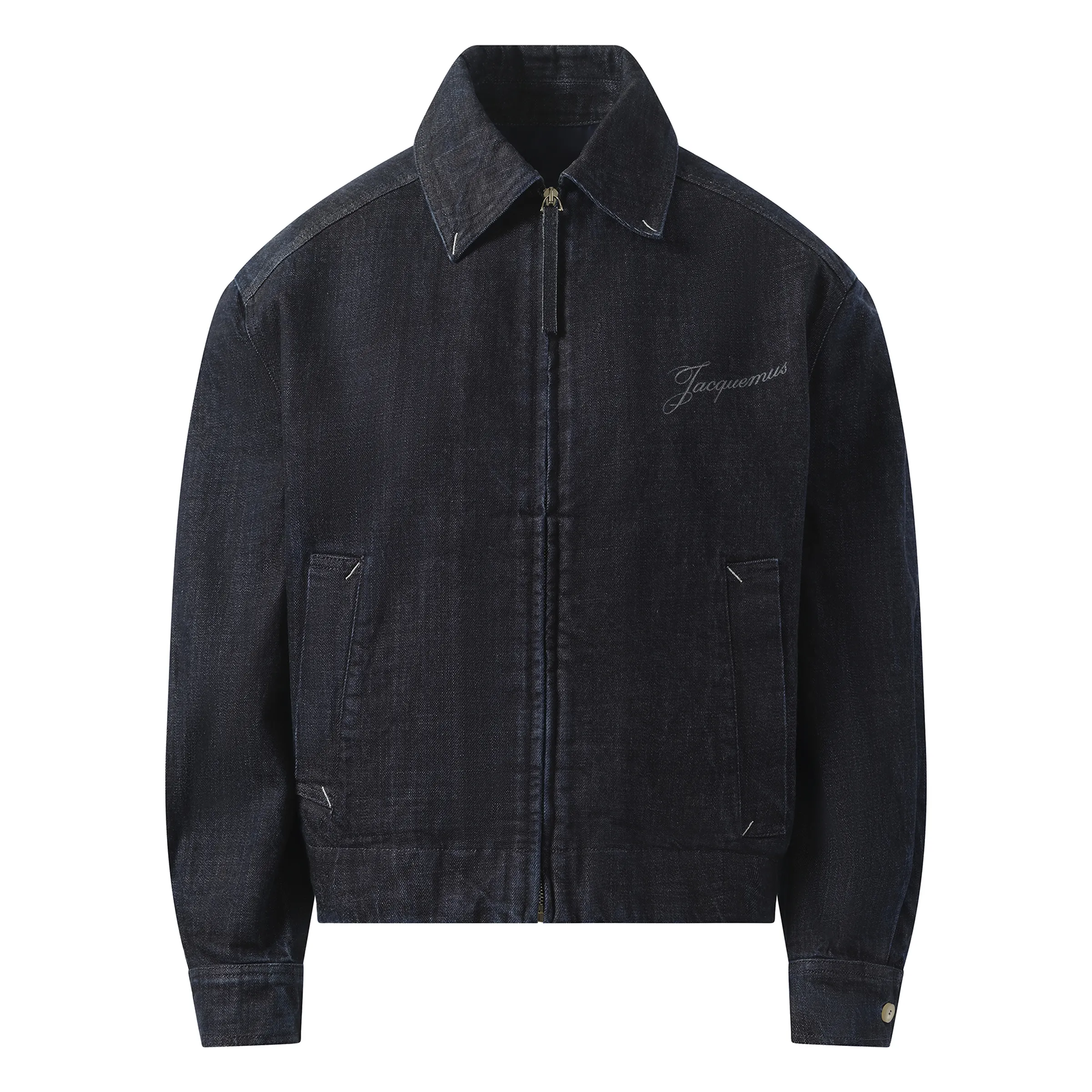 La Veste Denim Canevas in Dark Navy sold by MARAIS product image thumbnail 2
