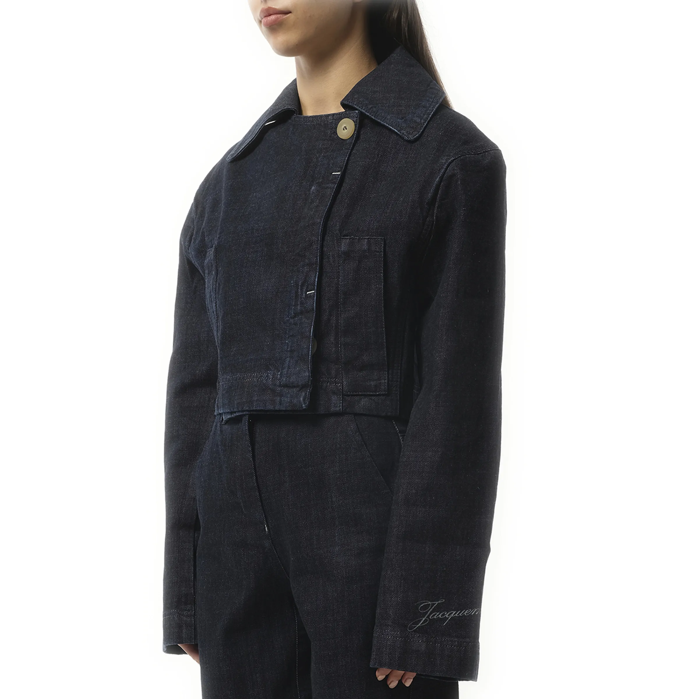 La Veste Denim Marino in Dark Navy sold by MARAIS product image thumbnail 5