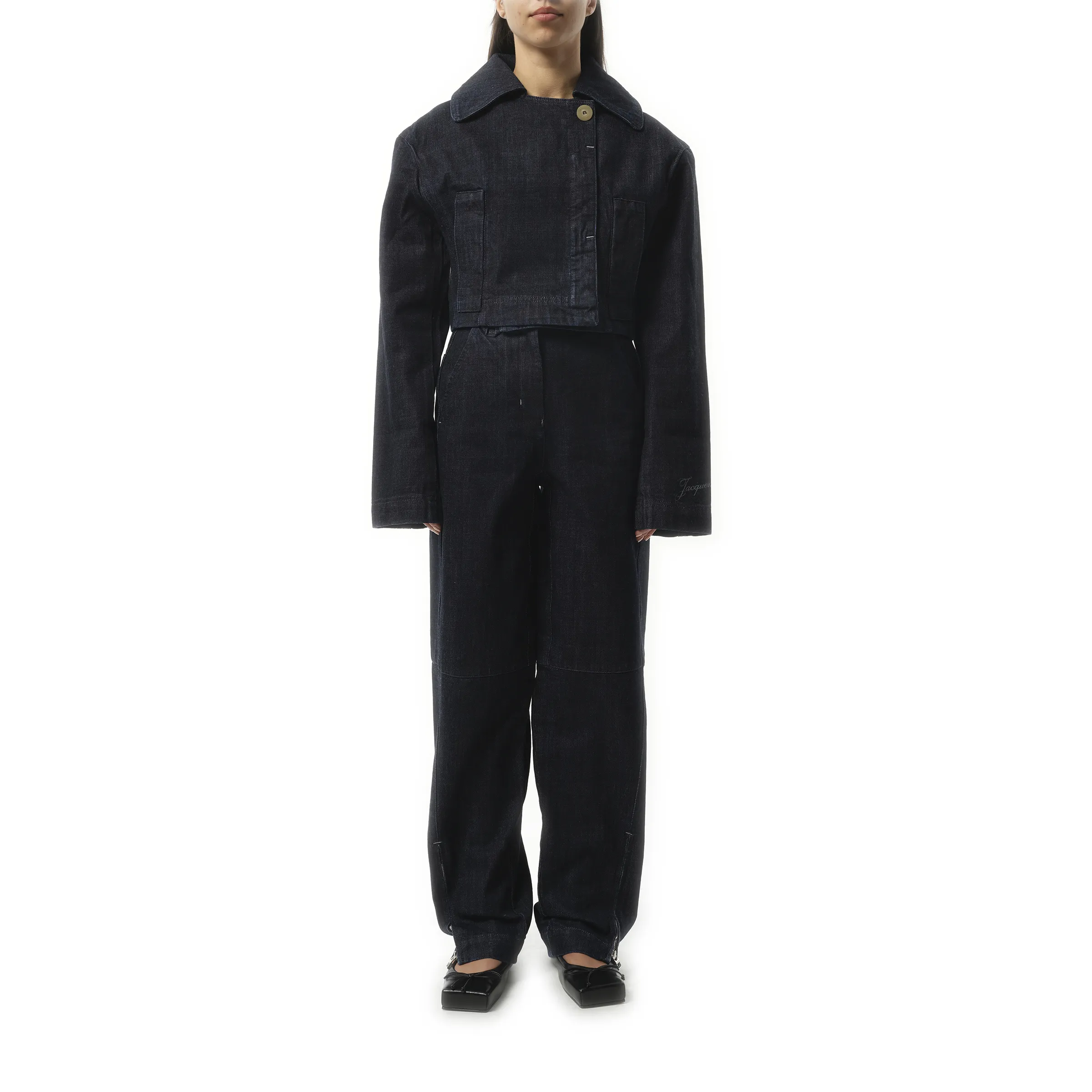 La Veste Denim Marino in Dark Navy sold by MARAIS product image thumbnail 4