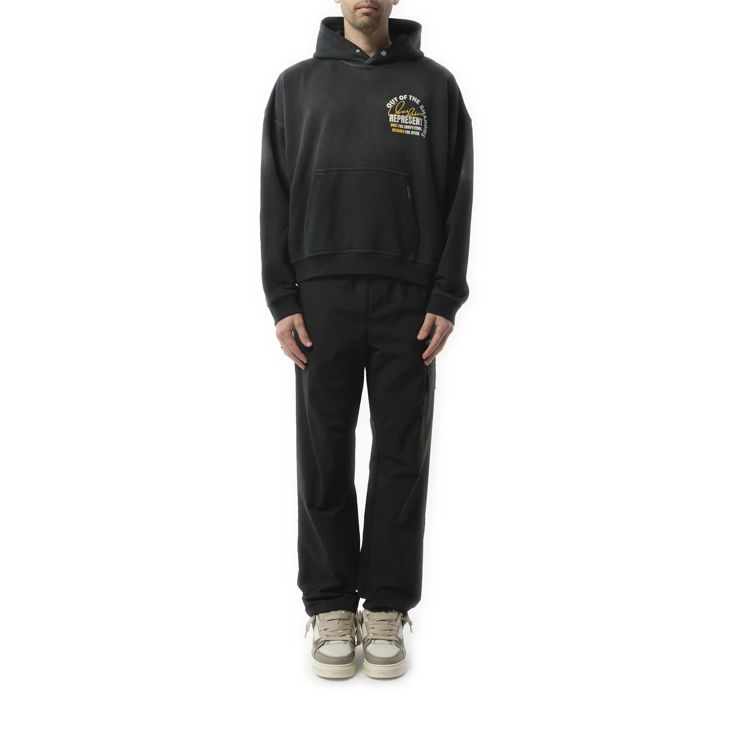 Out Of The Shadows Hoodie in Stained Black sold by MARAIS product image thumbnail 4