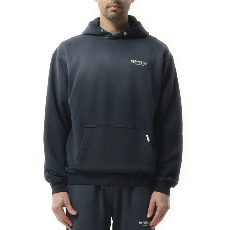 Owners Club Hoodie in Midnight Navy sold by MARAIS