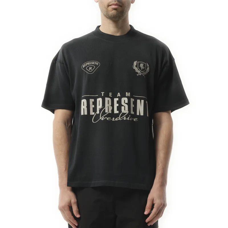 World Championship T-Shirt in Stained Black sold by MARAIS