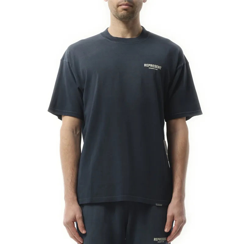 Owners Club T-Shirt in Midnight Navy sold by MARAIS
