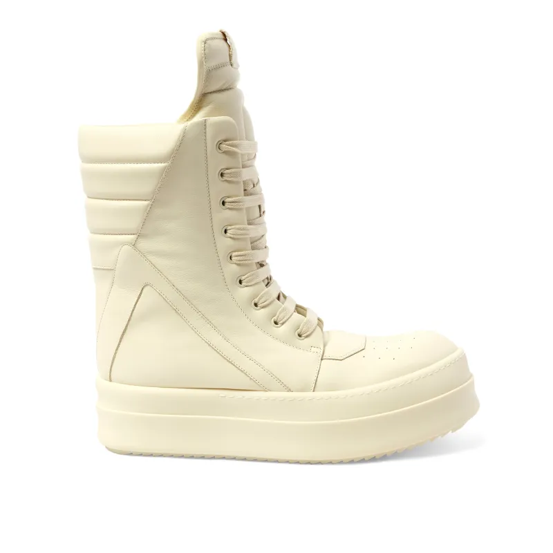 Rick Owens WMNS Mega Bumper Geobasket - Black / Milk | Parallel