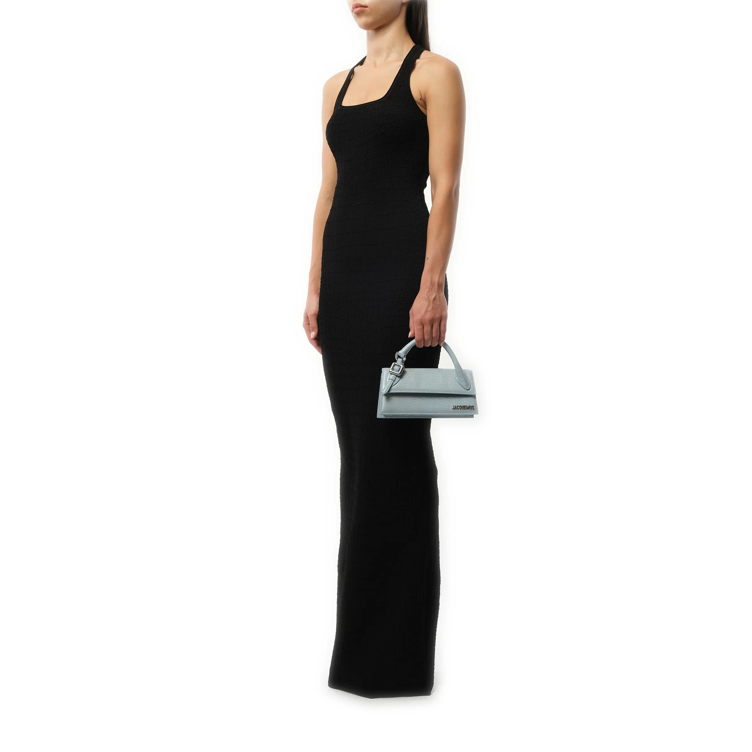 Le Chiquito Long Boucle in Light Blue sold by MARAIS product image thumbnail 4