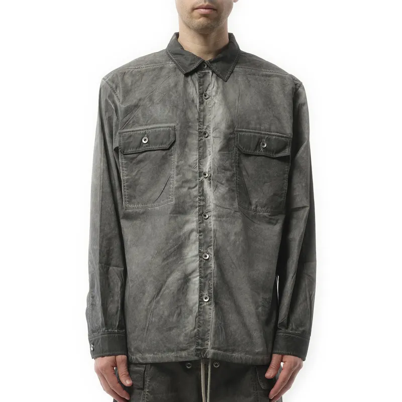 Denim Jumbo Outershirt in Dark Dust sold by MARAIS
