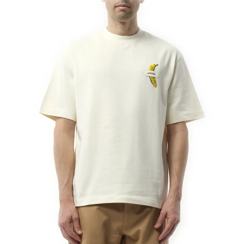 Le T-Shirt Banane in Off White made by Jacquemus