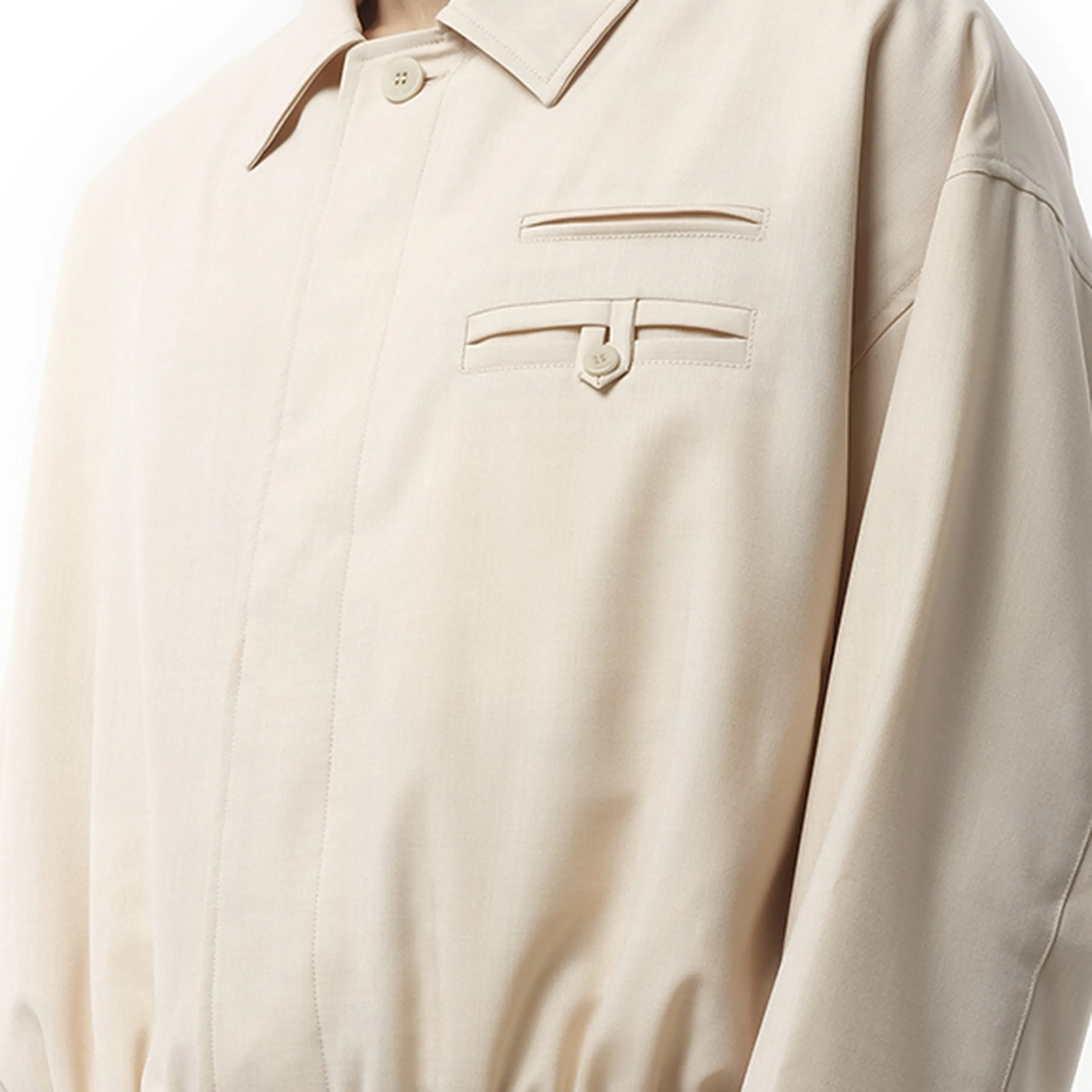Le Blouson Melao in Light Beige sold by MARAIS product image thumbnail 3