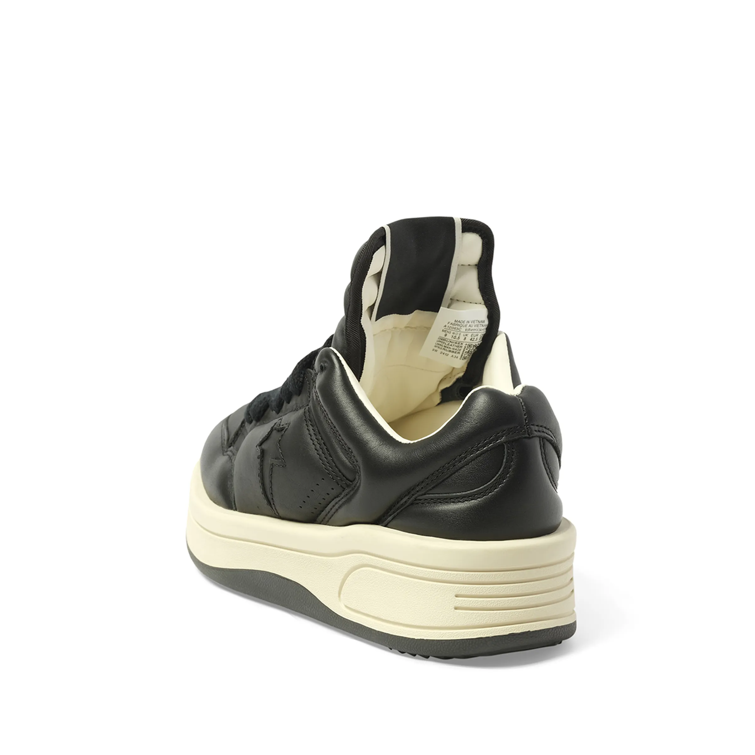 Converse X DRKSHDW TURBOWPN OX in Black sold by MARAIS product image thumbnail 3