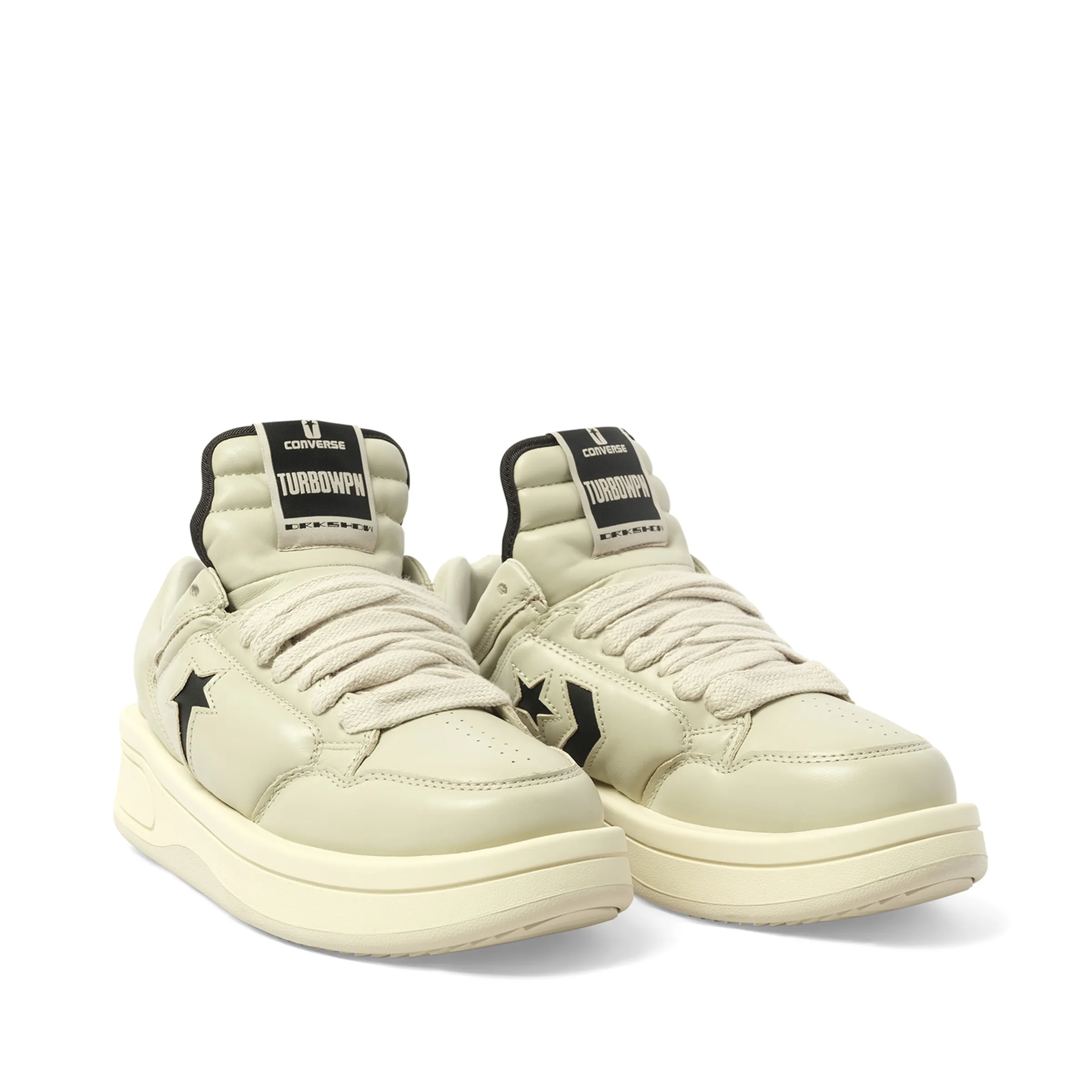 Converse X DRKSHDW TURBOPWN OX in Oyster/Black sold by MARAIS product image thumbnail 2