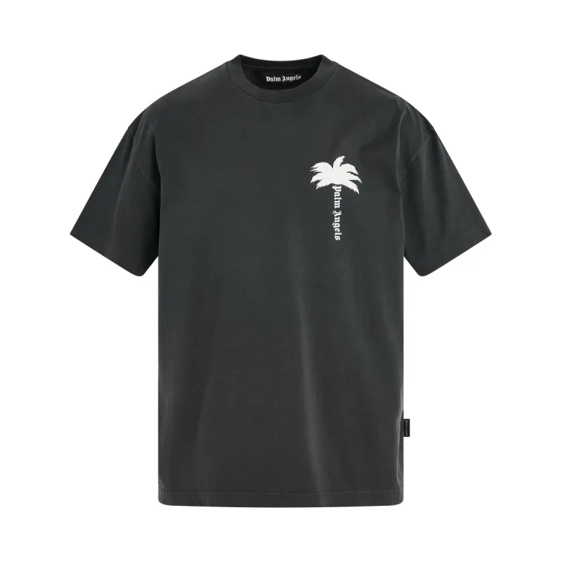 The Palm GD T-Shirt in Dark Grey made by MARAIS