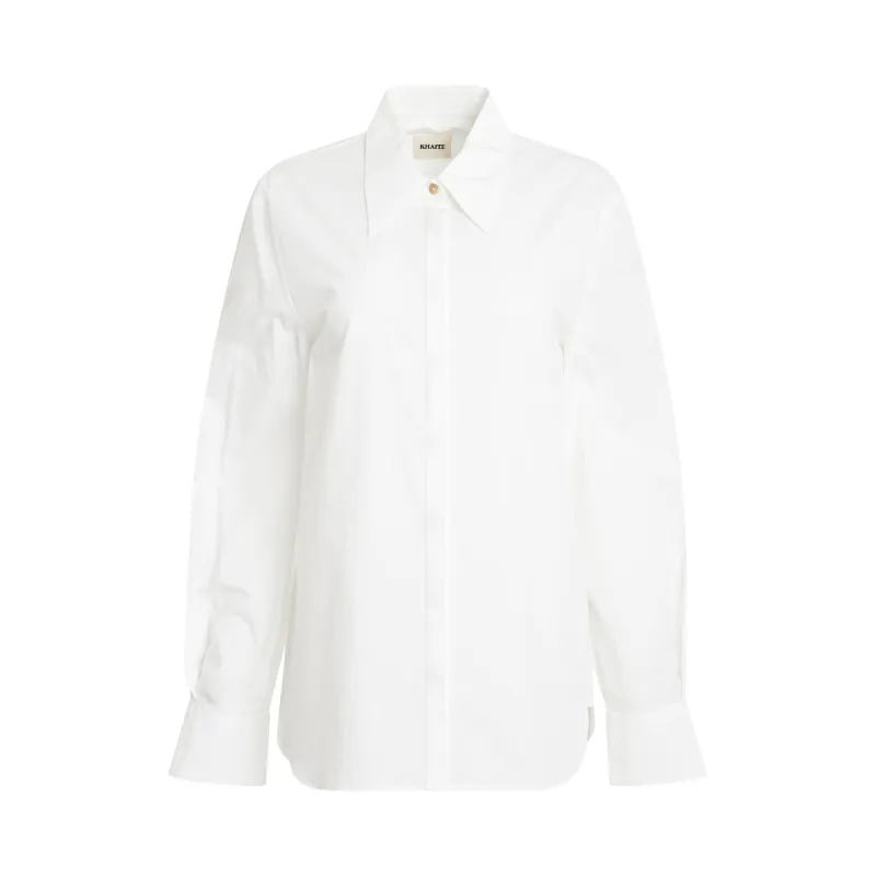 Minta Shirt in White sold by MARAIS