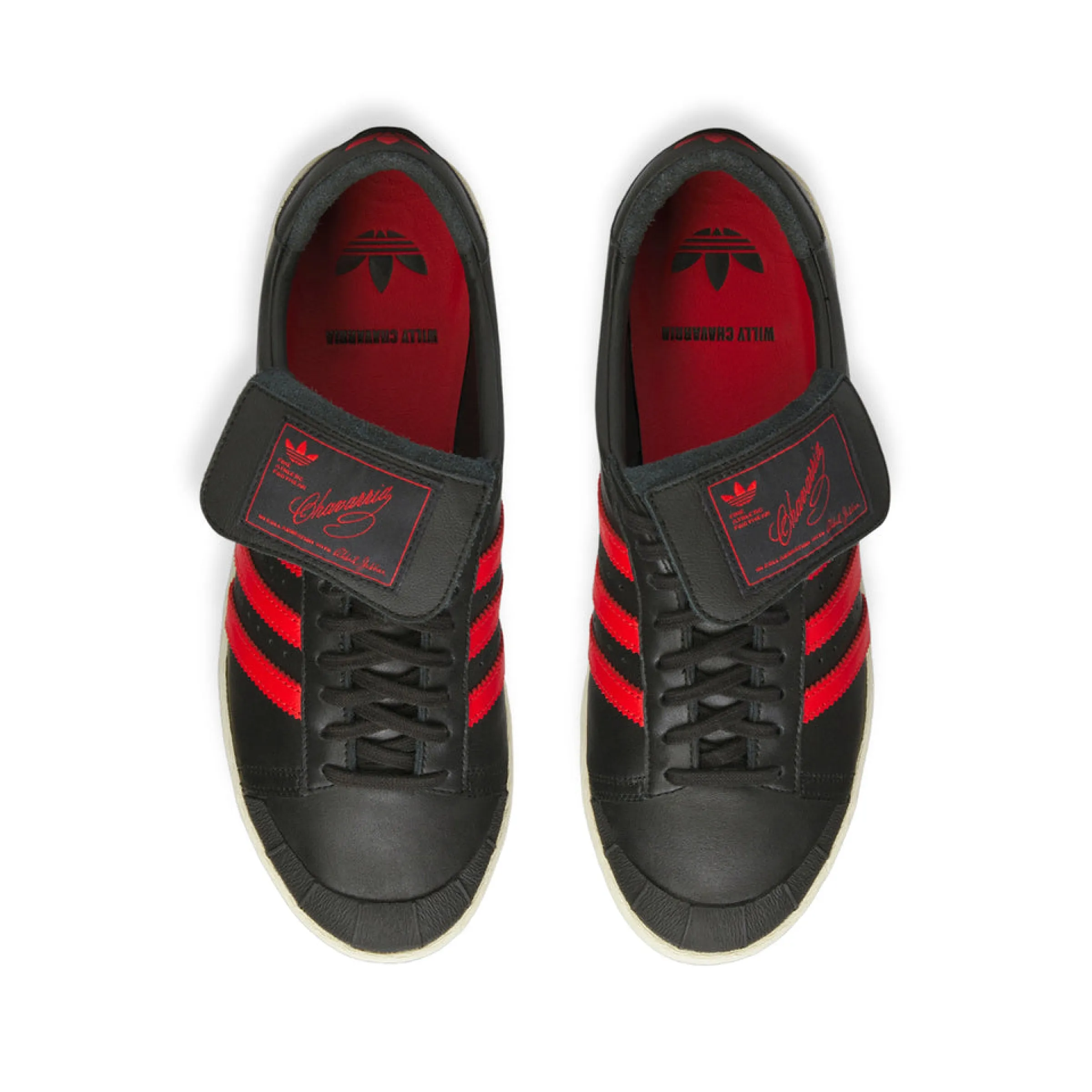 Adidas X Chavarria Jabbar Low in Black/Red sold by MARAIS product image thumbnail 2