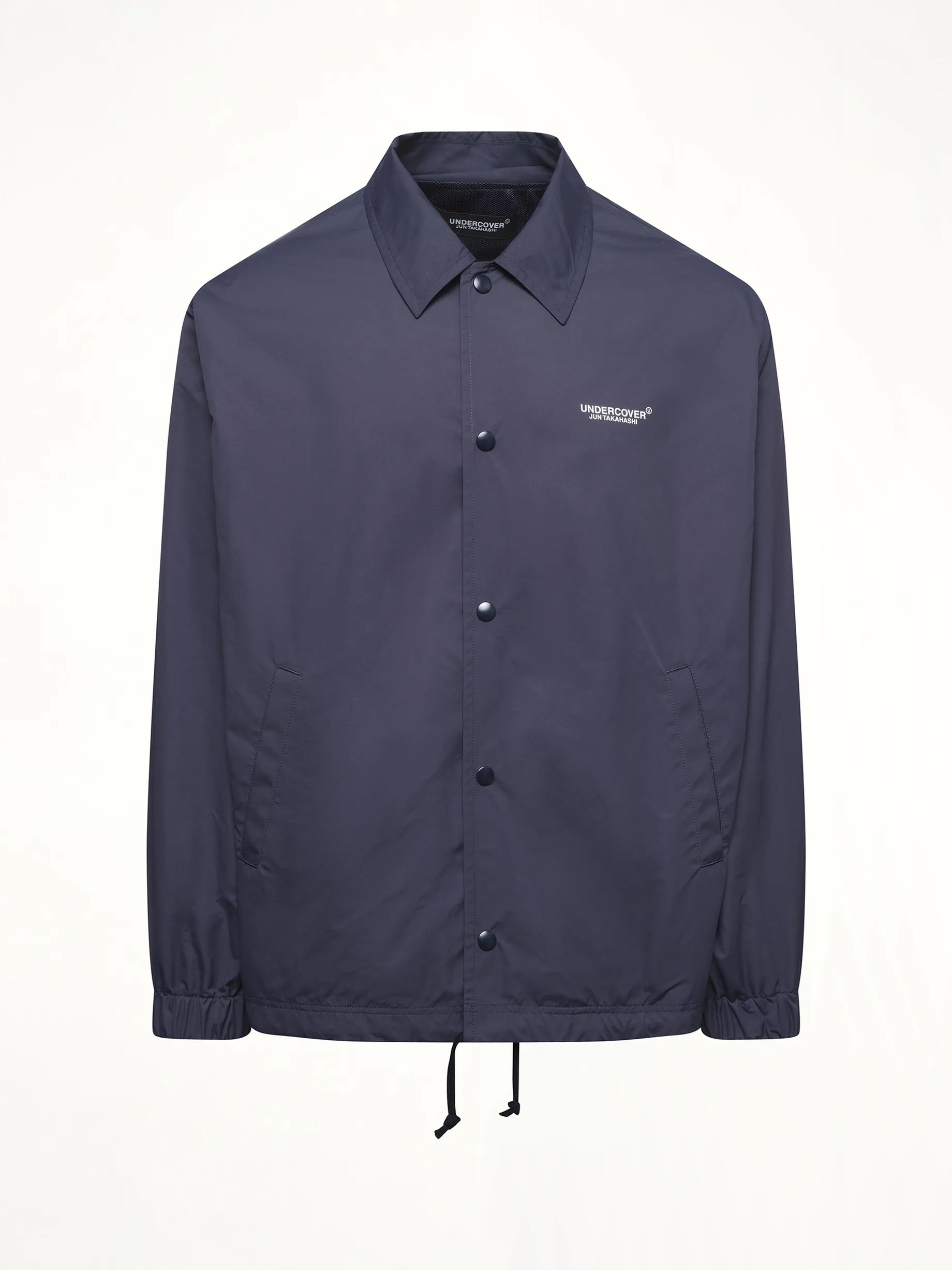 Undercover Coach Jacket in Navy sold by MARAIS product image thumbnail 2