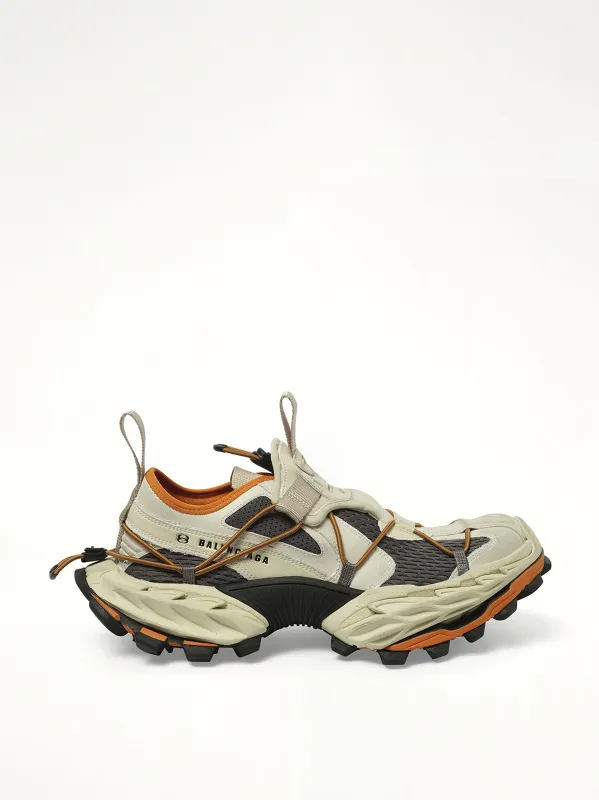 Hike Sneaker in Beige/Orange sold by MARAIS