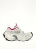 6XL Sneaker in White/Pink/Grey/Black sold by MARAIS