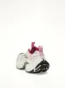 6XL Sneaker in White/Pink/Grey/Black sold by MARAIS