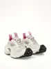 6XL Sneaker in White/Pink/Grey/Black sold by MARAIS