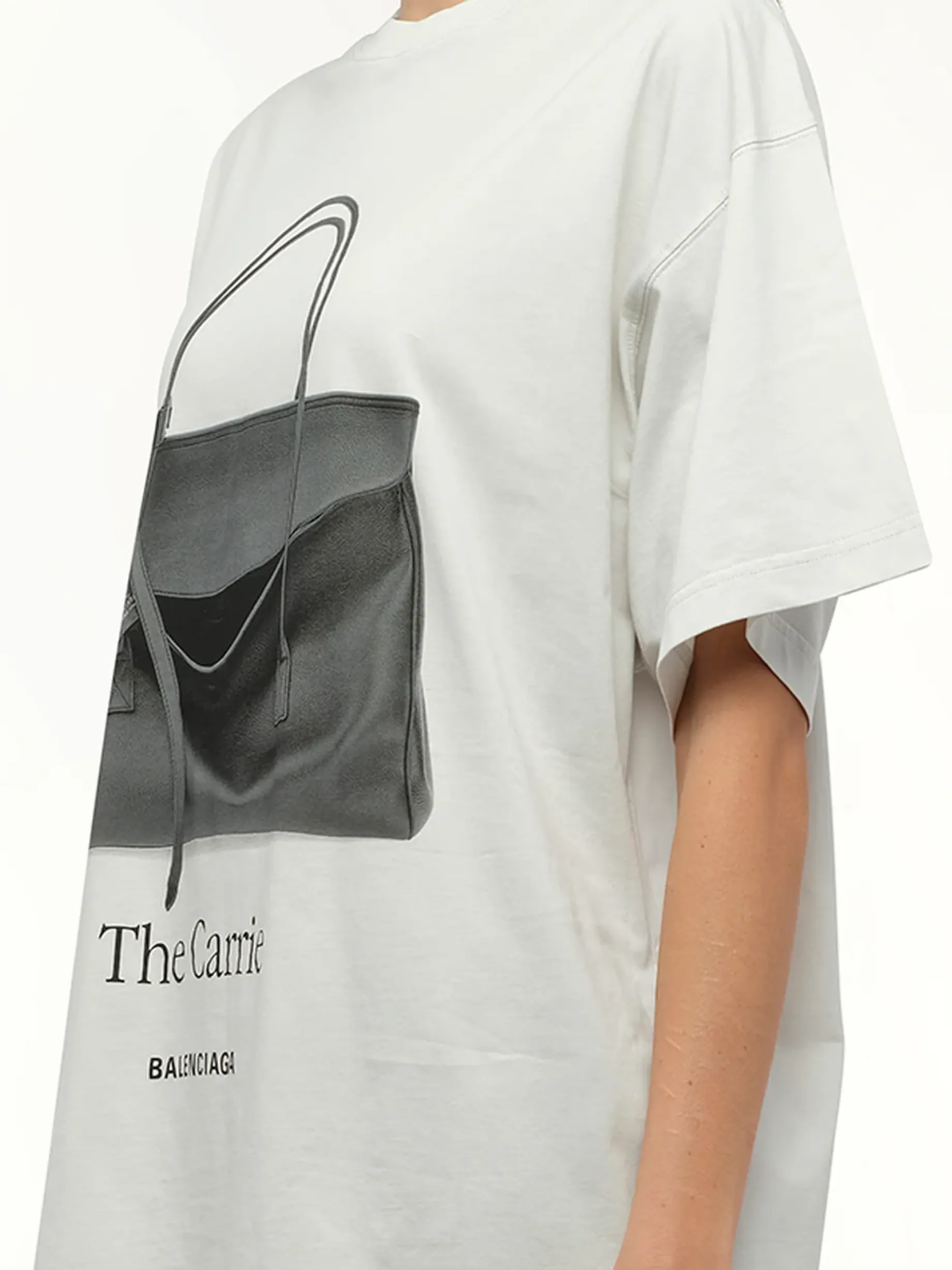 Holdallt Oversized T-Shirt in Dirty White sold by MARAIS product image thumbnail 3