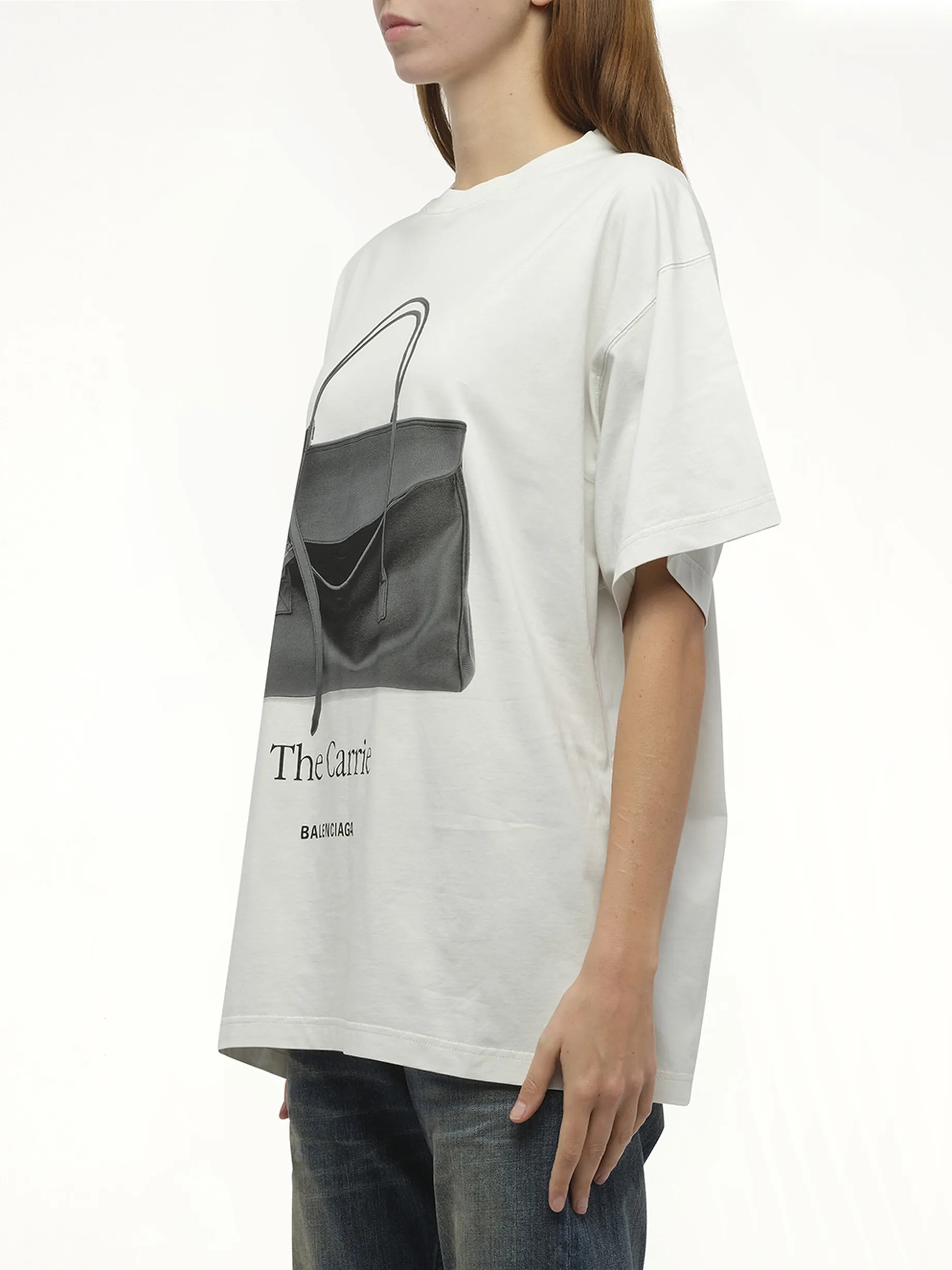 Holdallt Oversized T-Shirt in Dirty White sold by MARAIS product image thumbnail 5