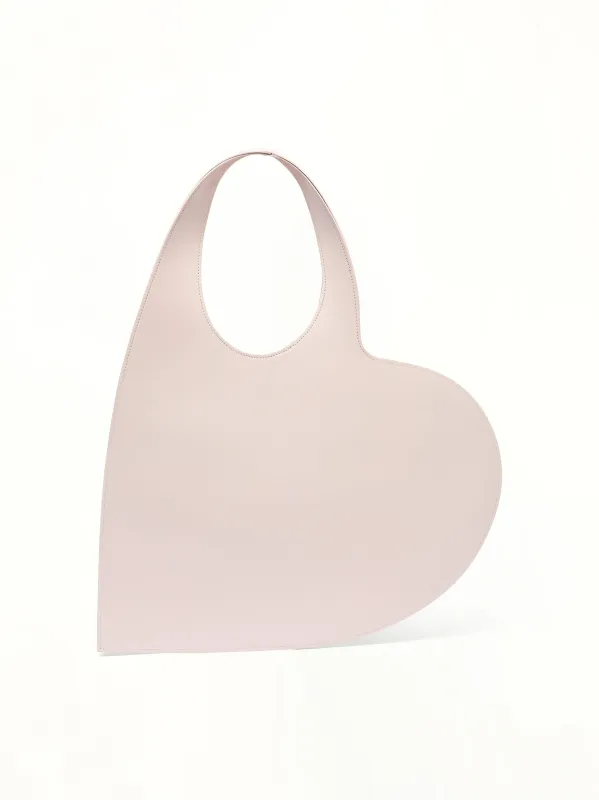 【関税&送料込】Coperni White Leather Heart Tote Bag Coperni Heart Tote Bag - Black | Parallel