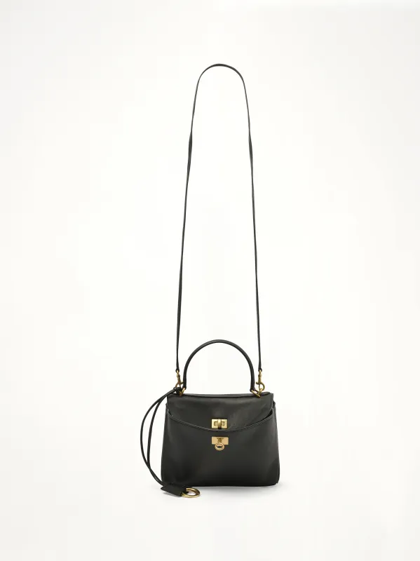 Rodeo Top Handle Mini in Black sold by MARAIS