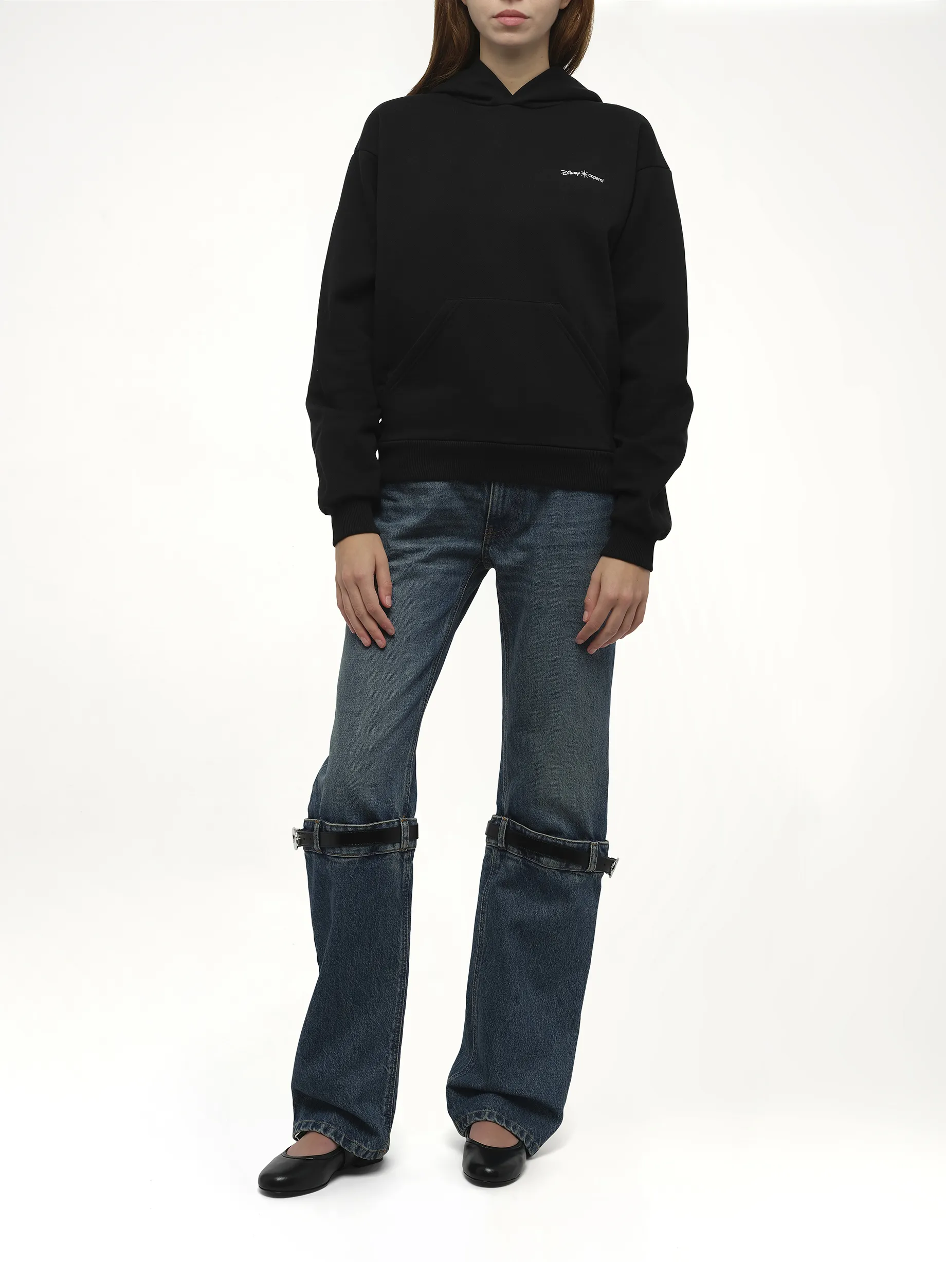 Disney x Coperni Maleficent Hoodie in Black sold by MARAIS product image thumbnail 4