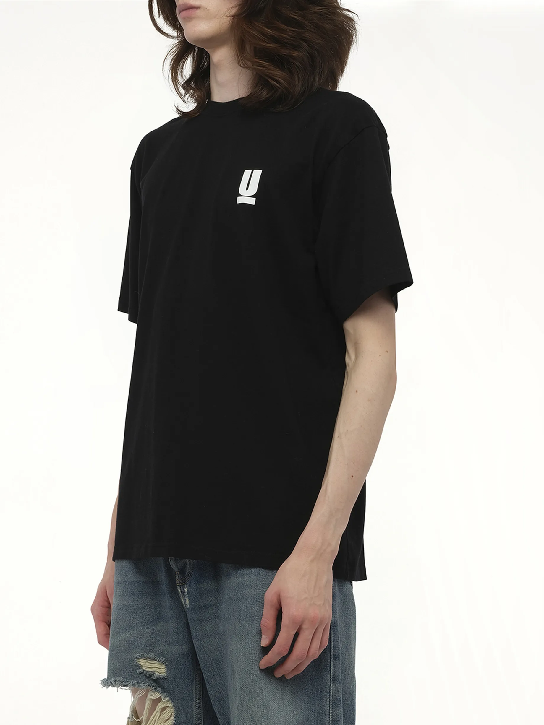 Small Undercover Printed T-Shirt in Black sold by MARAIS product image thumbnail 5