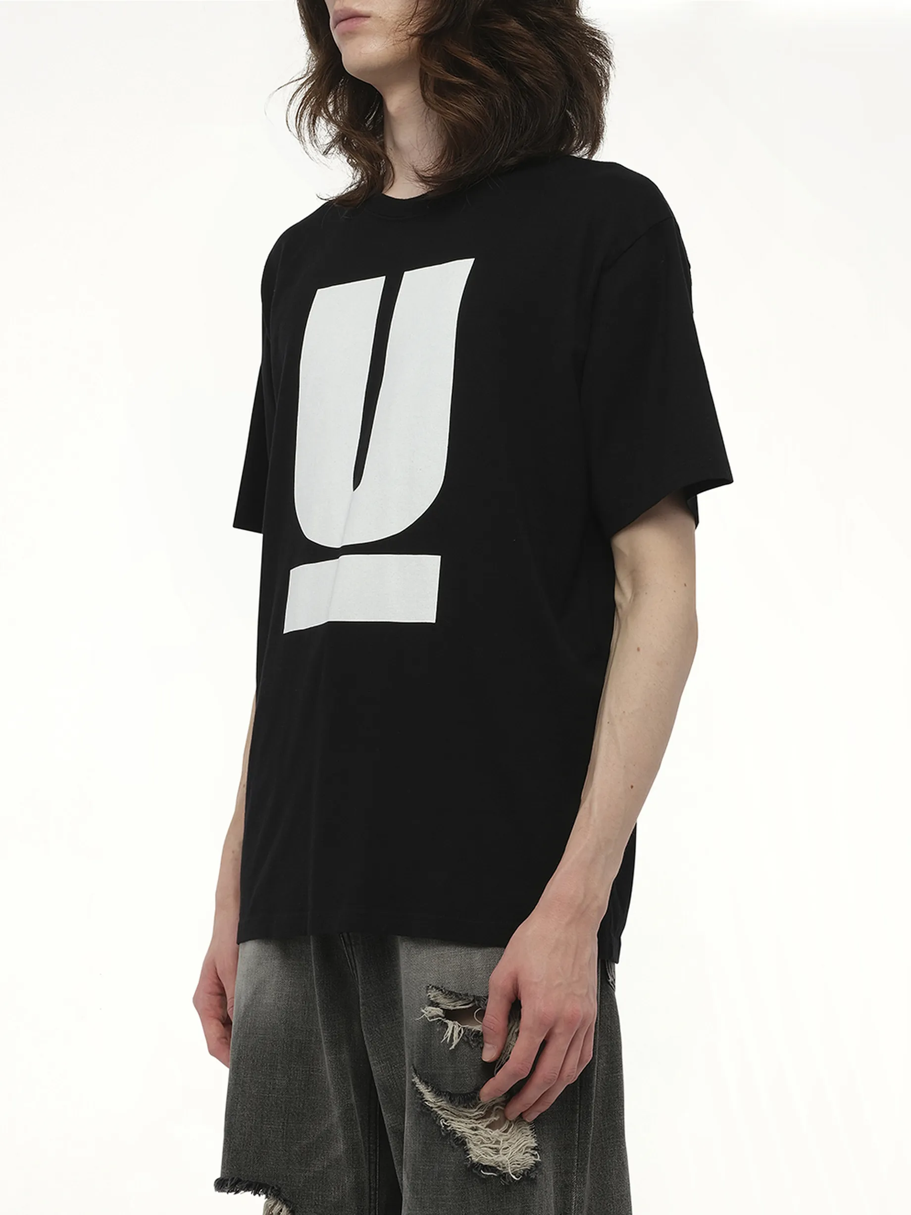 UNDERCOVER Printed T-Shirt in Black sold by MARAIS product image thumbnail 5
