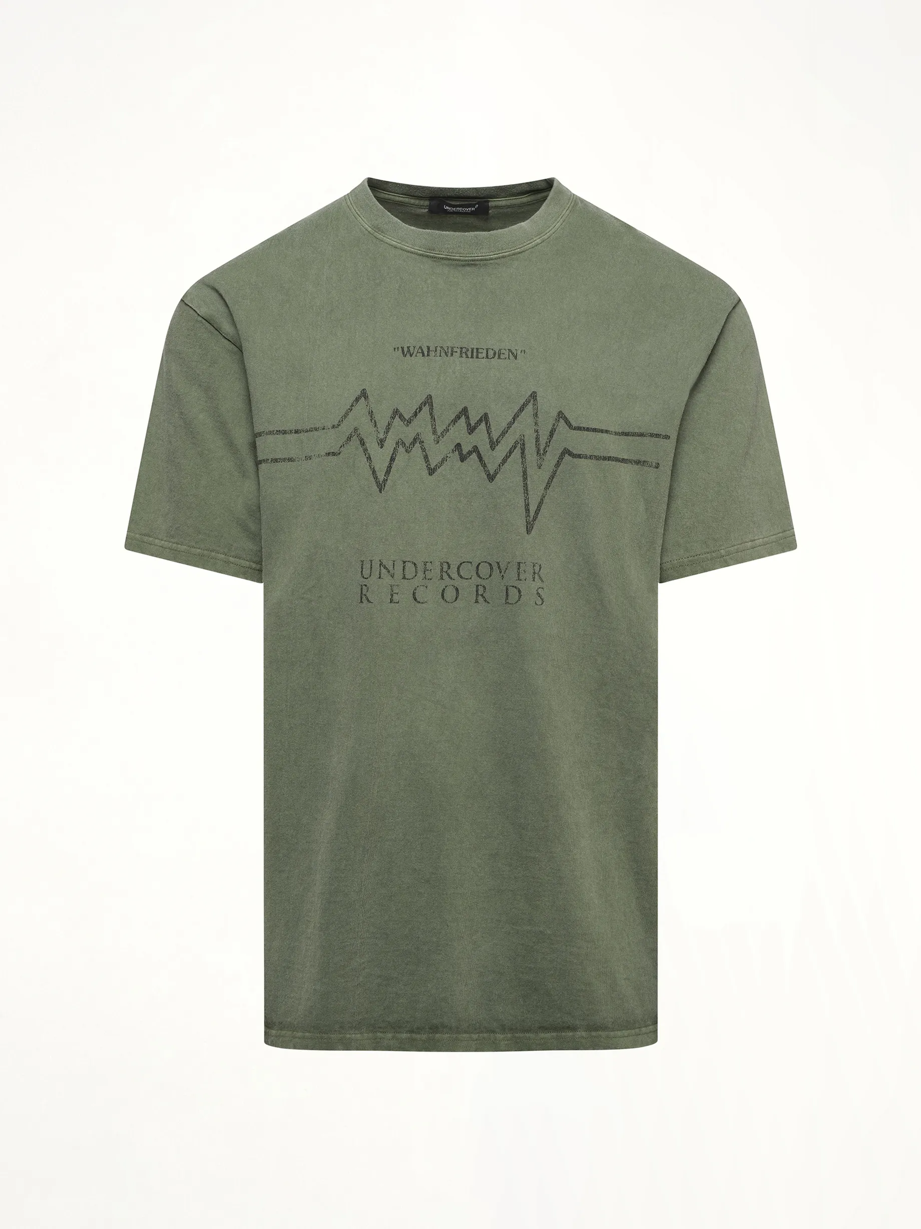 Undercover Records T-Shirt in Khaki sold by MARAIS product image thumbnail 2