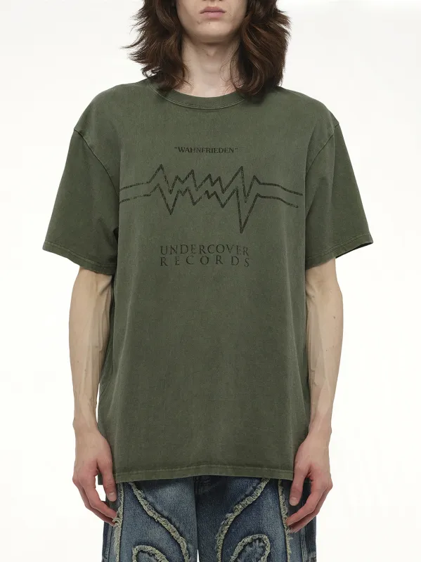 Undercover Records T-Shirt in Khaki sold by MARAIS