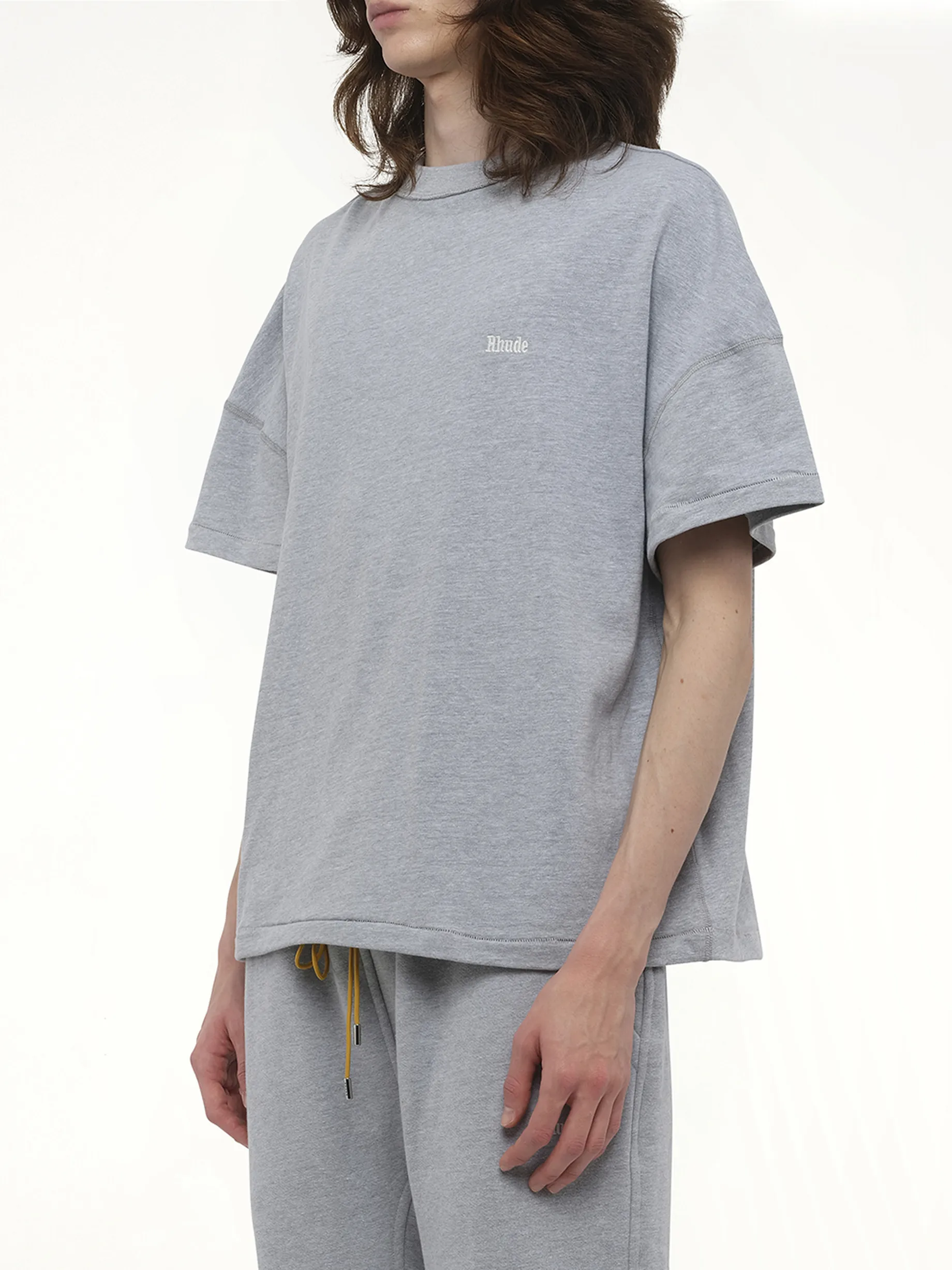 Classique Reverse T-Shirt in Heather Gray sold by MARAIS product image thumbnail 5
